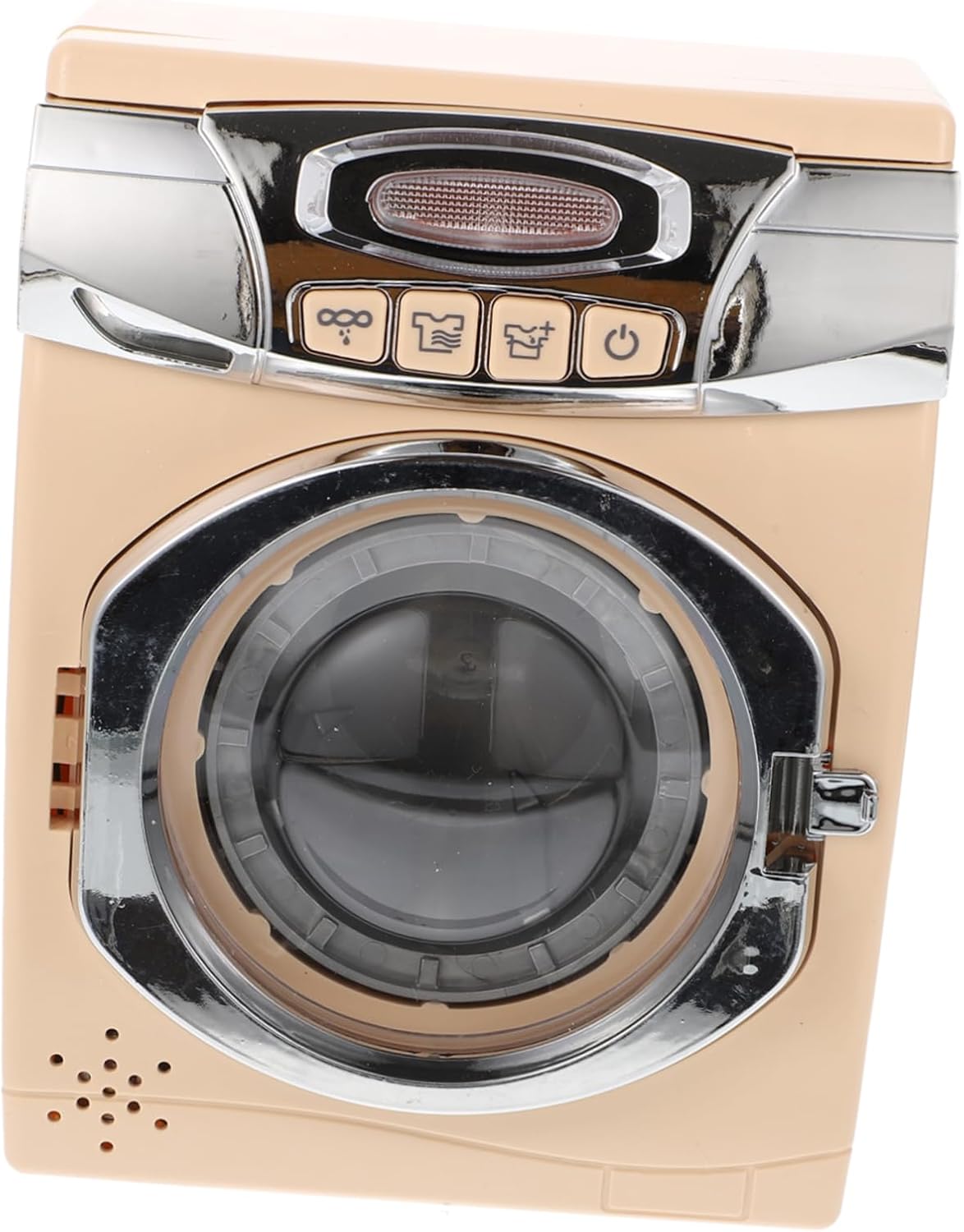Adorable Mini Washer Machine Portable Laundry Toy for Boys and Girls Plastic Material