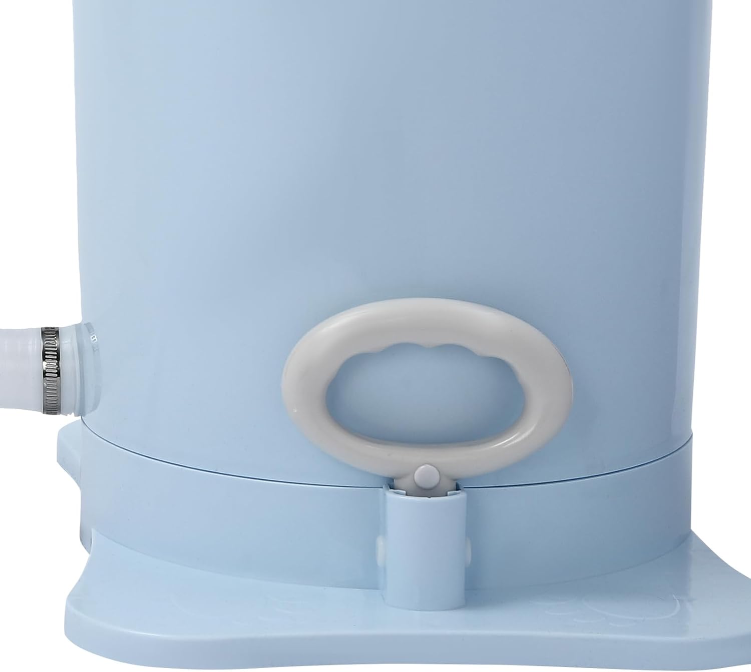 3.17Gal Portable Manual Clothes Dryer, Non Electric Foot Powered Compact Mini Laundry Spin Dryer Machine for Clothes，RV, Camping, School, Apartment, Dorm(Blue)