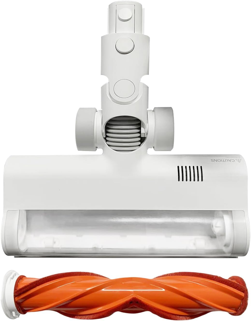 Vacuum Cleaner Ground Brush Head VMH1 Compatible with XiaoMi G9/G10/1S Mijia Handheld Wireless Dust Collector Roller Spare Parts Handheld Wireless Accessory (Orange)