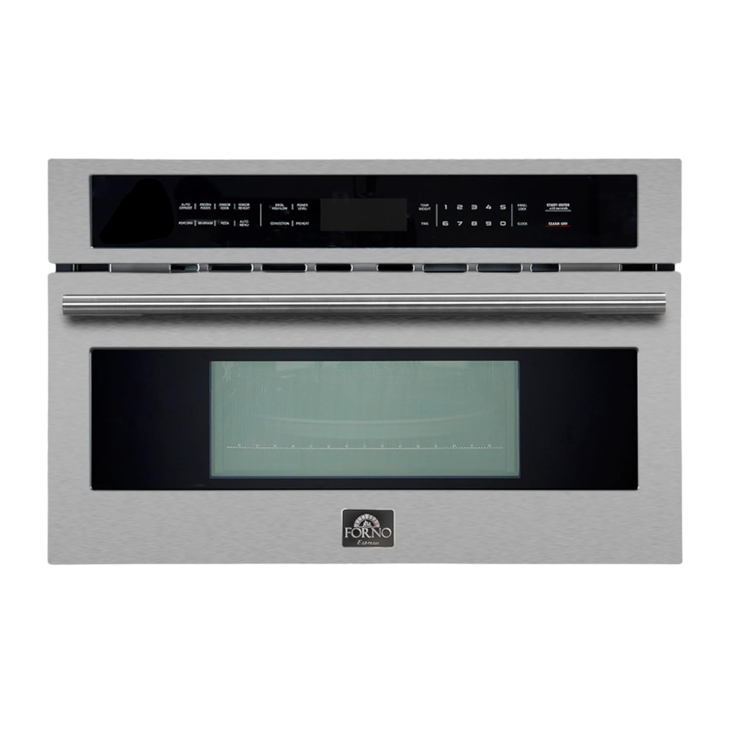 FORNO Capoliveri 30 Inch Stainless-Steel 1000 Watts Microwave Drawer 1.2 cu.ft.