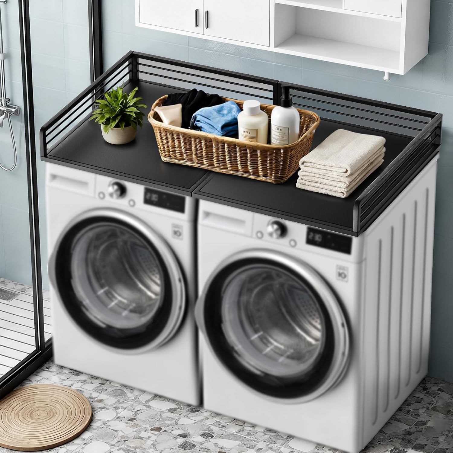 Metal Washer Dryer Countertop, 27.5