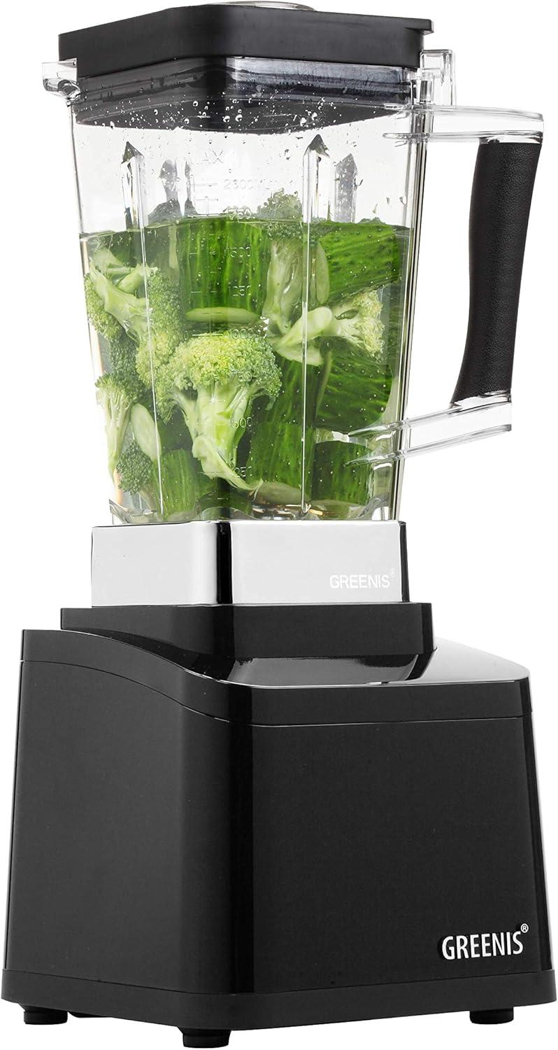 Greenis FGR-8800 Commercial VACUUM Blender with Brushless DC Motor & Thermometer Tamper