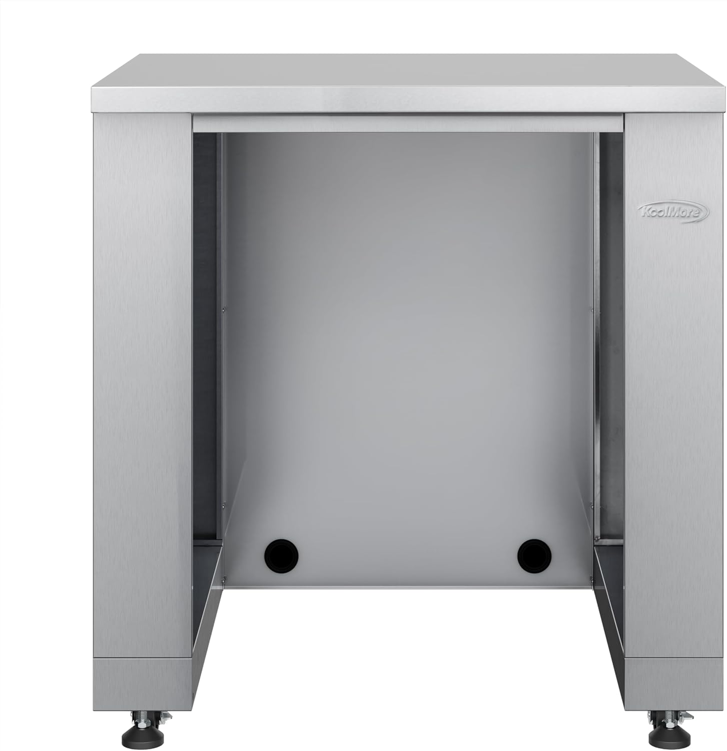 KoolMore KM-OKS-UCRCAB 32 in. Outdoor Cabinet Kitchen for Refrigerator in Stainless-Steel