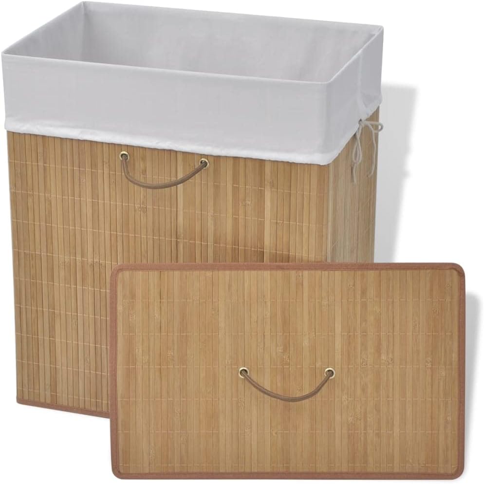 Bamboo Laundry Hamper 15.7