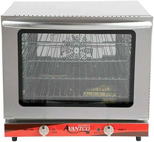 Avantco CO-28 Half Size Countertop Convection Oven, 2.3 Cu. Ft. - 208/240V, 2800W
