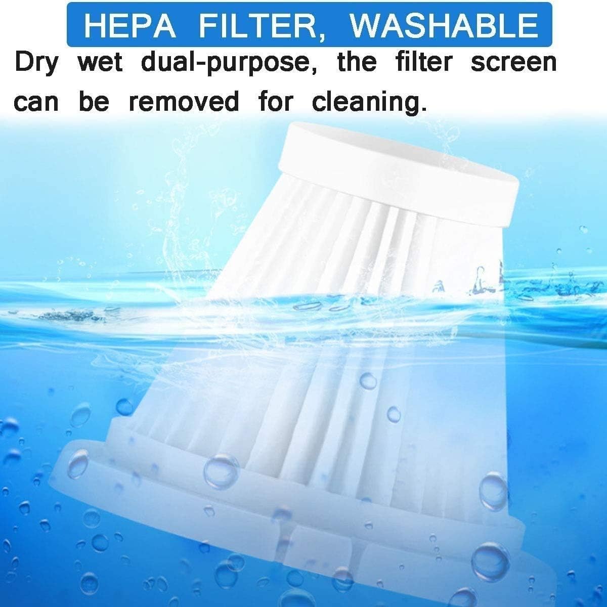 Cordless Handheld-Vacuum-Cleaner Rechargeable-Lightweight Portable-Cleaning: 4.5kpa Cyclonic Suction Hand Vacuum Li-ion Battery Wet/Dry Cordless Vacuum for Pet Hair, Home,Car Use