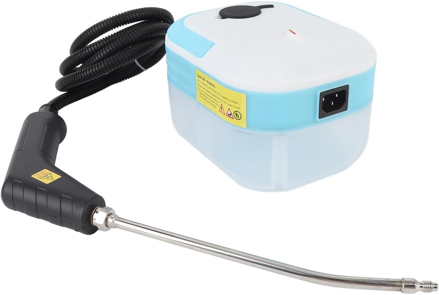 ZJchao Handheld Steam Cleaner, Steamer for Cleaning, 1200W 10s Fast Heating Multi Functional Portable Car Steamer Wide Application for Kitchen Home Car Cleaning (US Plug 110V)