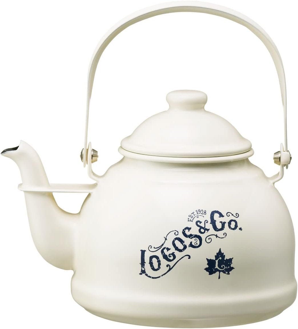 Logos 81280041 Rayleigh Enameled Kettle, 0.4 gal (1.5 L)