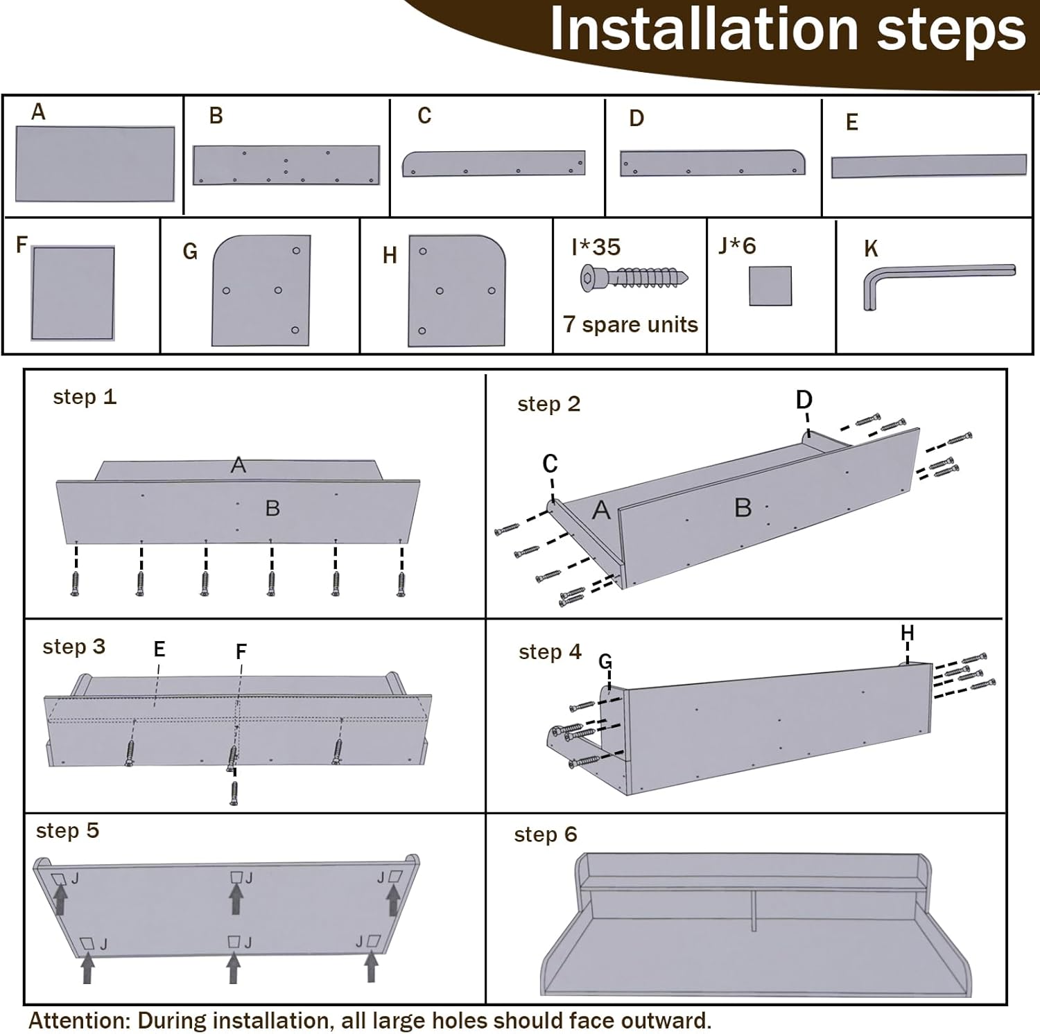 Washer Dryer Countertop, 54