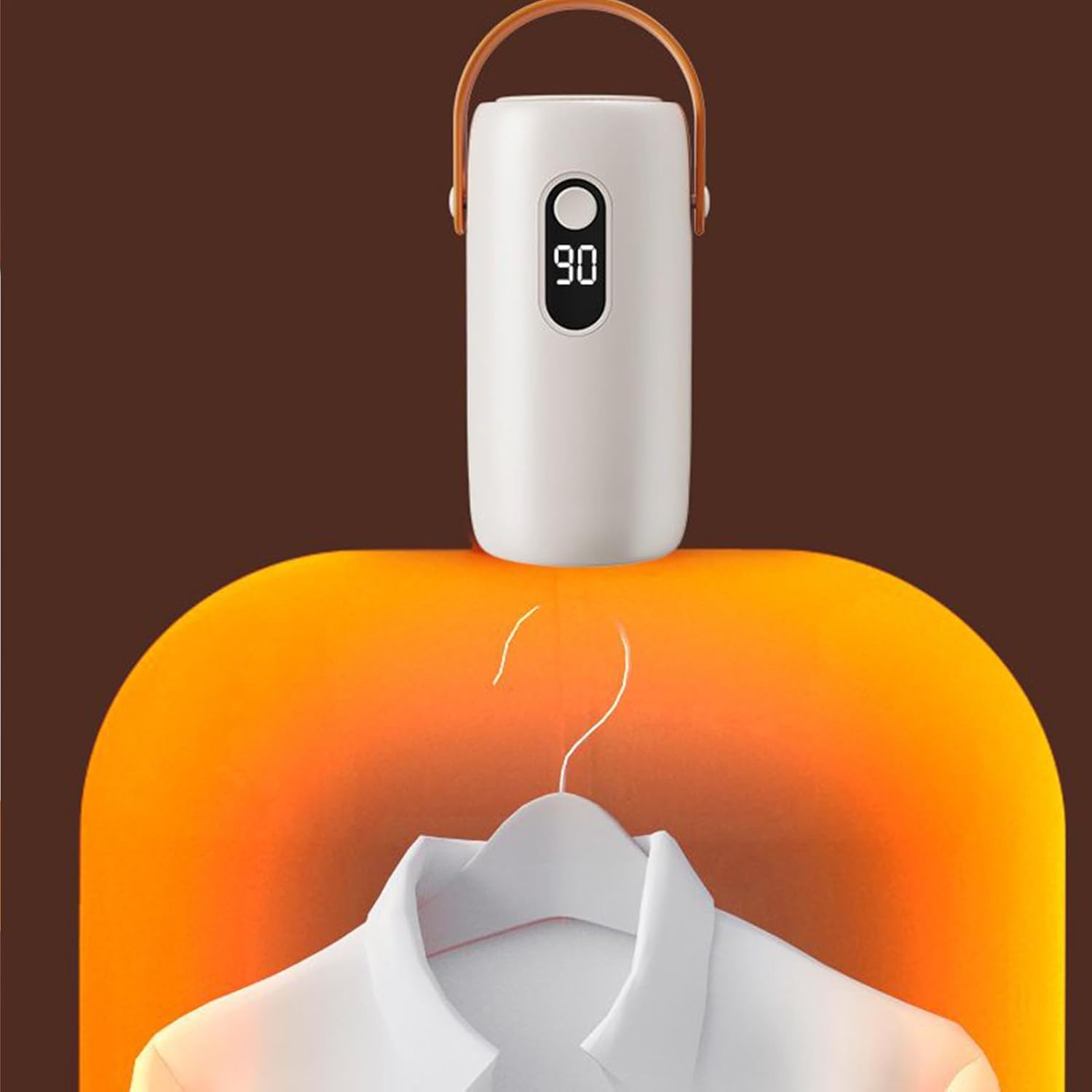 Portable Clothes Dryer, Foldable Electric Laundry Drying Machine, Compact Fast Drying Solution, 6.5 Inches for Clothing, Garments, and Fabrics, Indoor, Outdoor, Travel, Dorm, Hotel, Rv, Camping