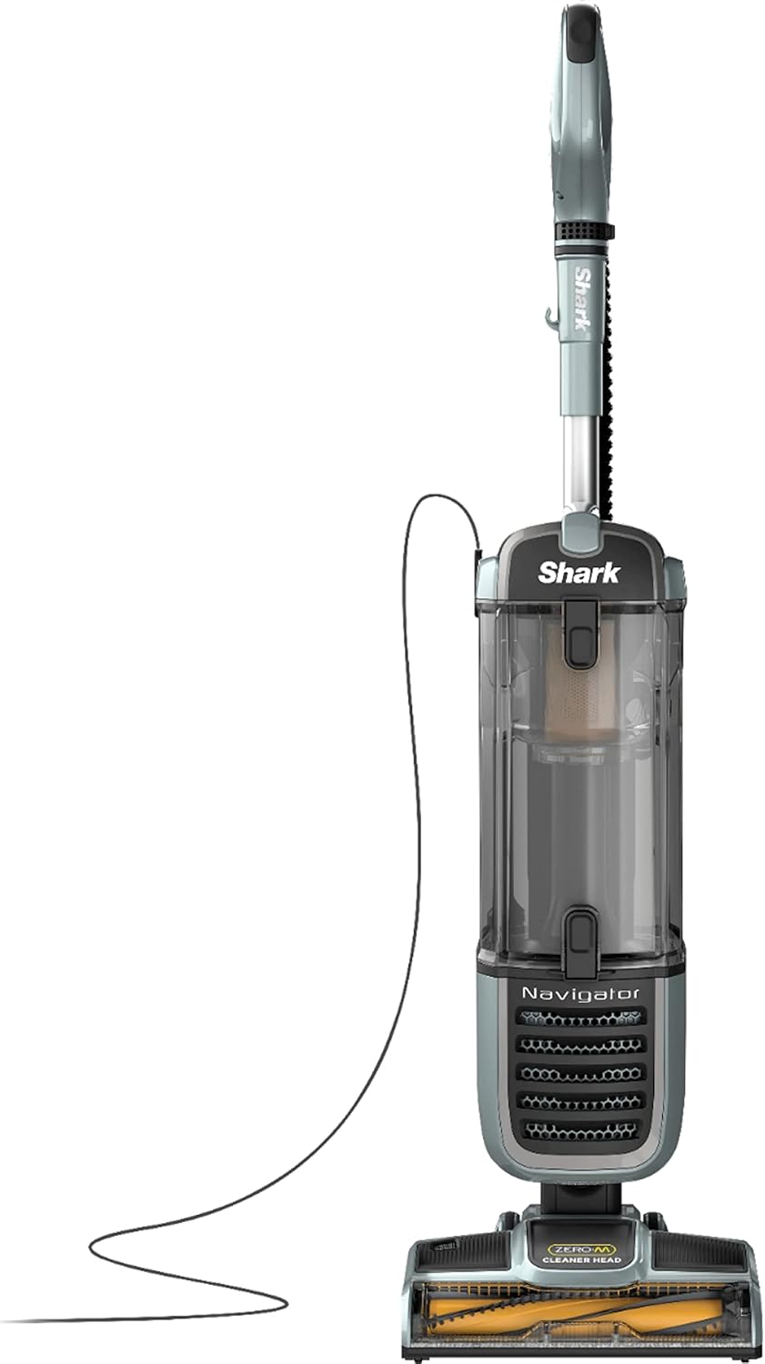 Shark ZU62 Navigator Zero-M Self-Cleaning Brushroll Pet Pro Upright Vacuum, Pewter Grey Metallic