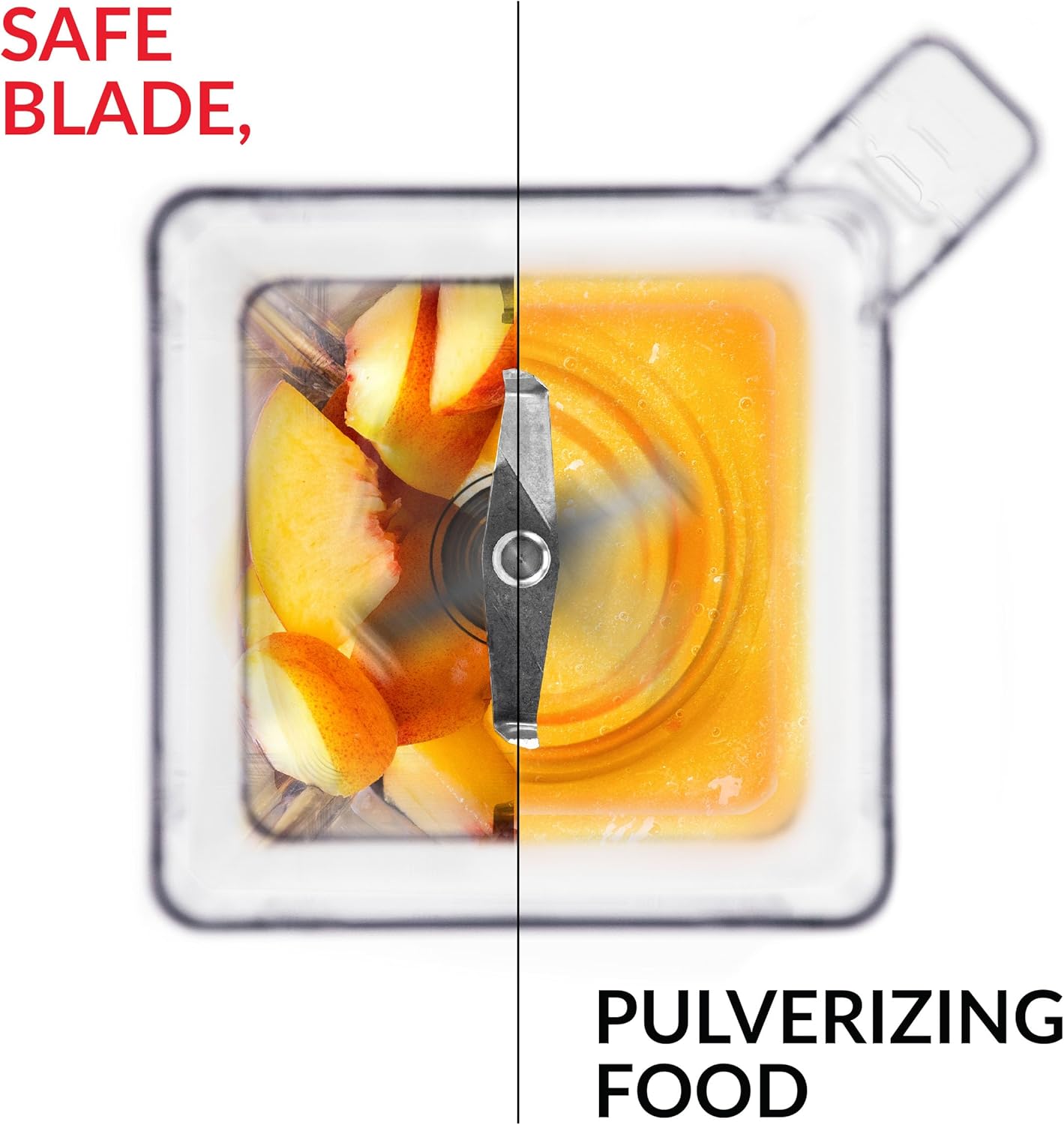 Blendtec Total Classic Original Blender & 75 oz FourSide Jar - Kitchen Blender Bundle - Red