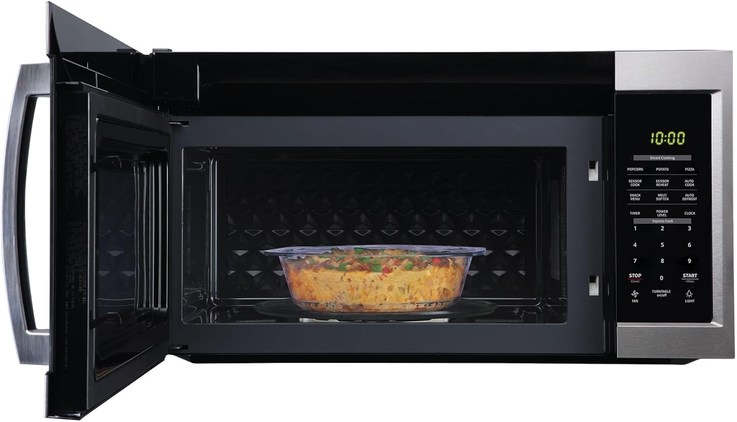 1.7 cuft Over-The-Range (OTR) Microwave w/Sensor Microwave in Stainless Steel