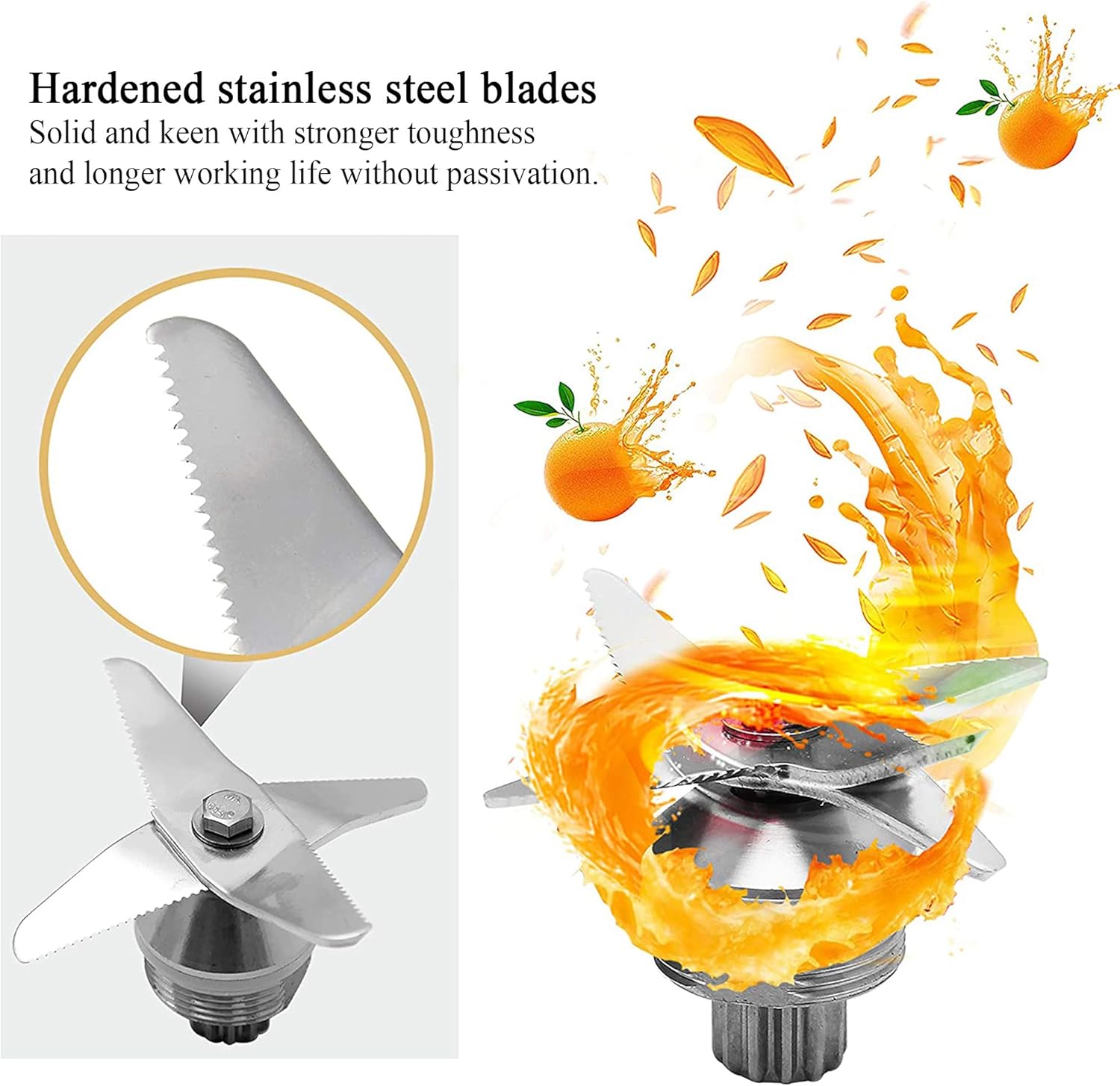 Huanyu Professional Countertop Blender 100 oz Variable Speed & Pulse Feature for Fruit Smoothie Ice Soy Milk Hot Soups Frozen Desserts Crush Mix Home Commercial 2200W G5500 (110V US Plug, Black)