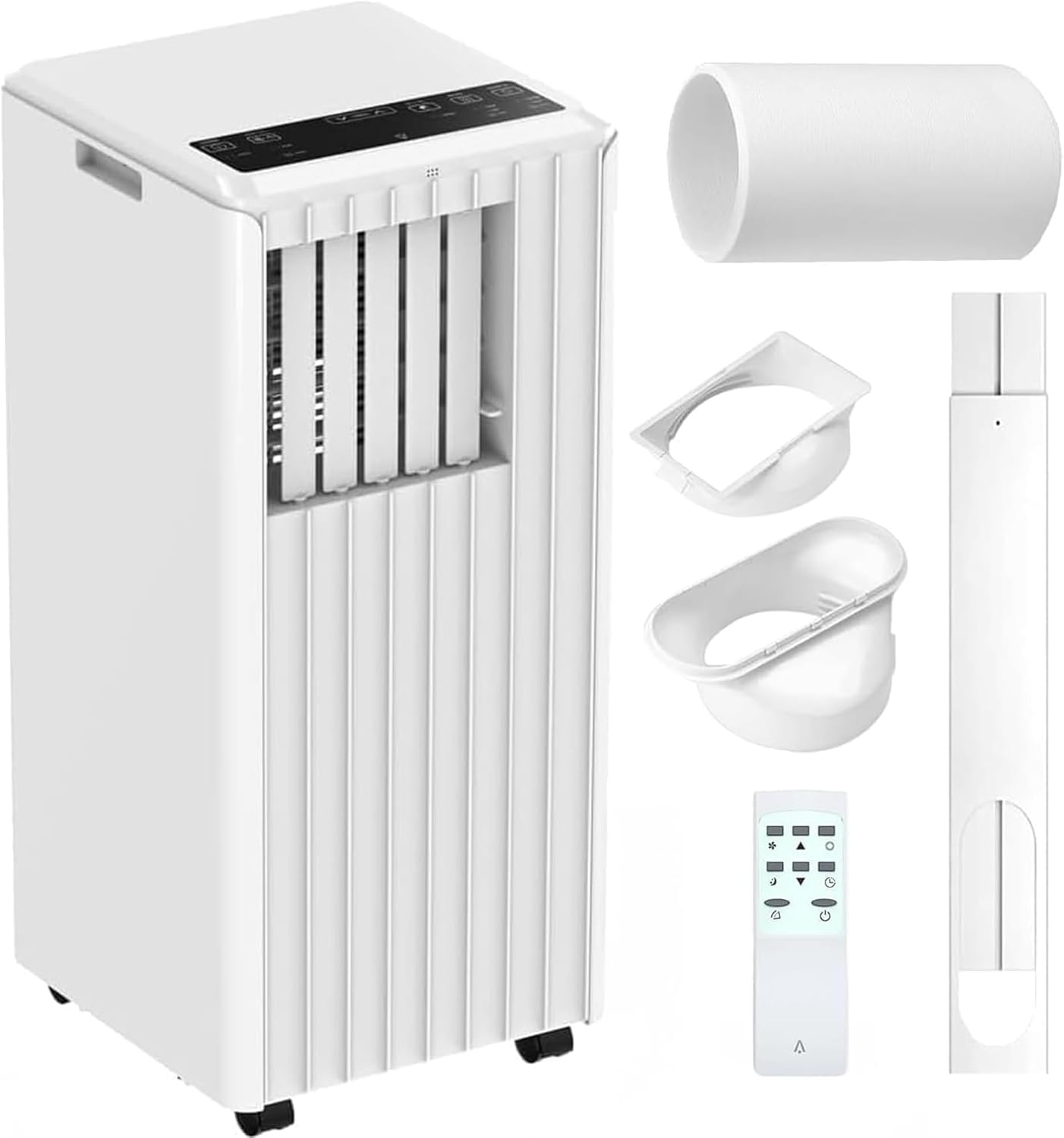 GAOMON 8000 btu Portable Air Conditioners Windowless for Bedrooms,3-In-1 Portable AC Unit for Room with 24h Timer & Remote Control,Drainage-free,Dehumidifier,Sleep Mode,Fan