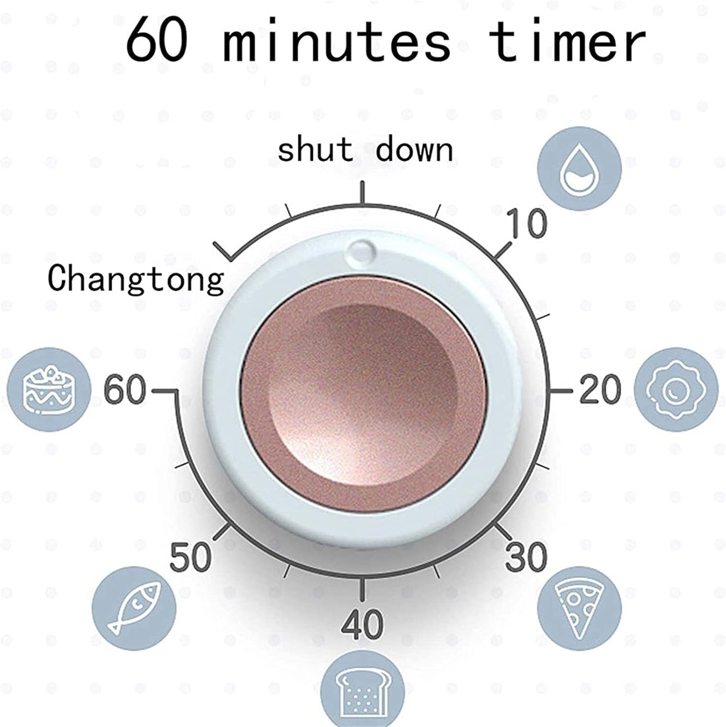 20L Toaster Oven Tabletop Cooking Baking Portable Oven 1200w 60 min Timer 100-250°. Multifunctional Steaming and Baking Machine Automatic Steam Baking Cake