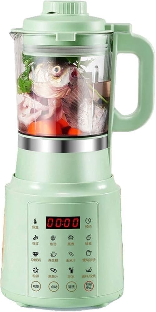 Kitchen Juicer Machine Blender With Automatic Heating For Rice Paste, Smoothies, Frozen Dessert, Soup,Fruits And Vegetables - Juice Wall Breaking