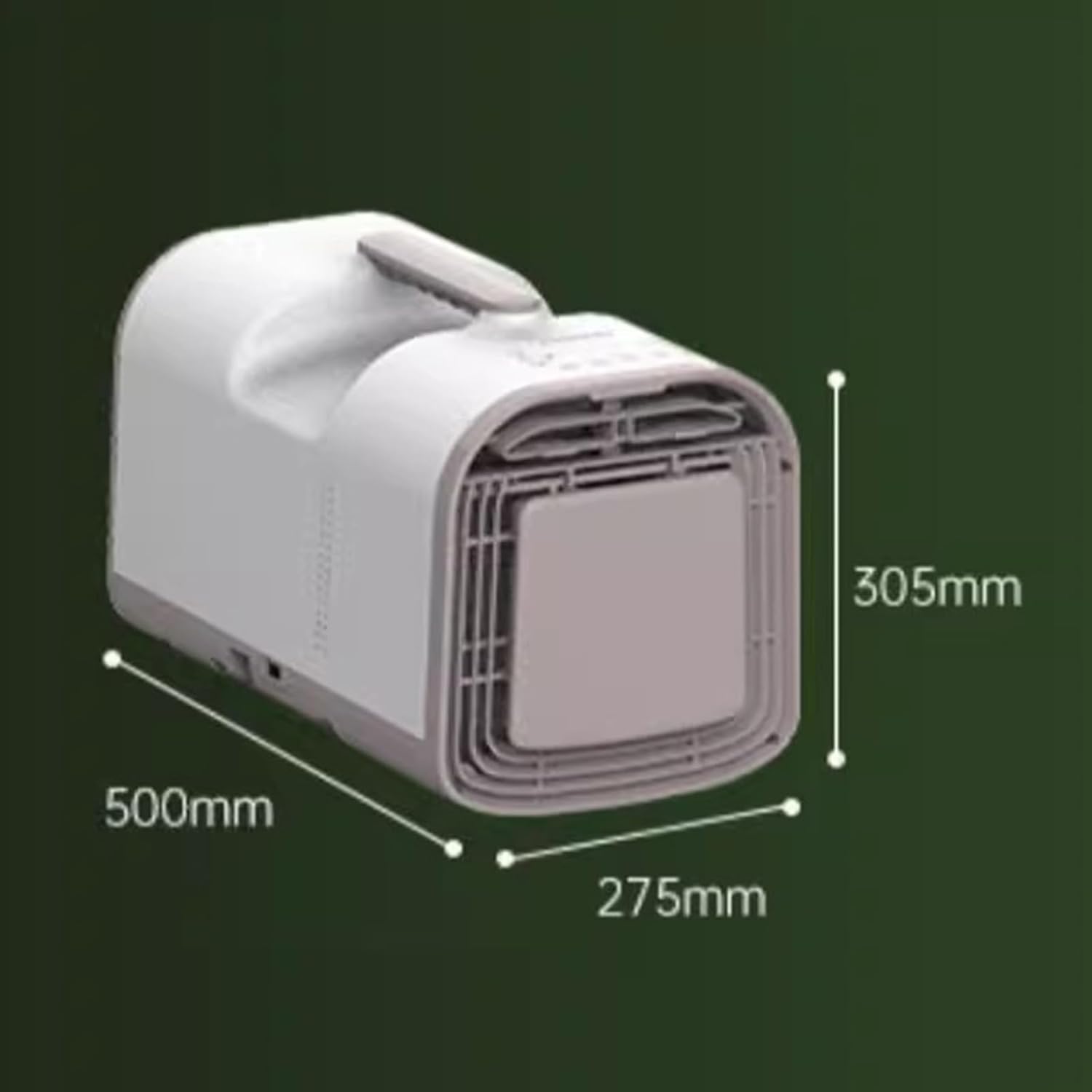 Portable Air Conditioner, Fast Cooling Fan, with Operation Panel, for RV Bedroom, Camping and Tent