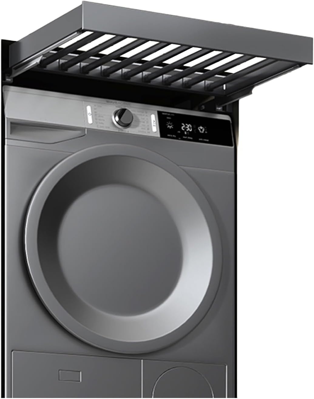 Pull-Out Trouser Rack Drawer with Adjustable, Movable Hanging Rod and Silent Pull-Out Hidden Saves Space, Holds 30 Kg(664-714mm)