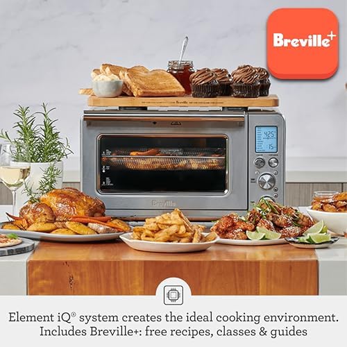 Breville BOV860BSS Smart Oven Air Fryer and Convection Oven, Brushed Stainless Steel