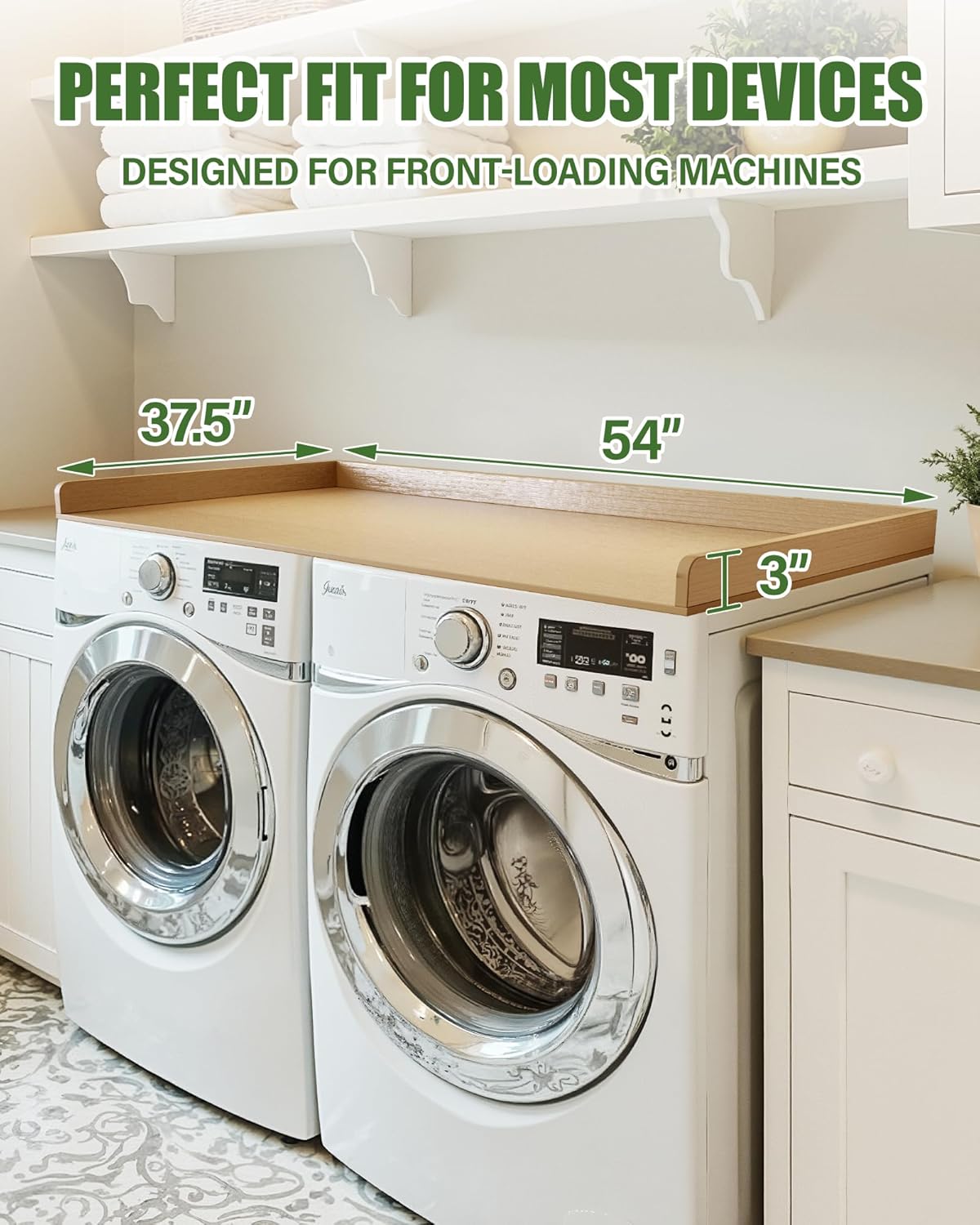 Washer Dryer Topper 54