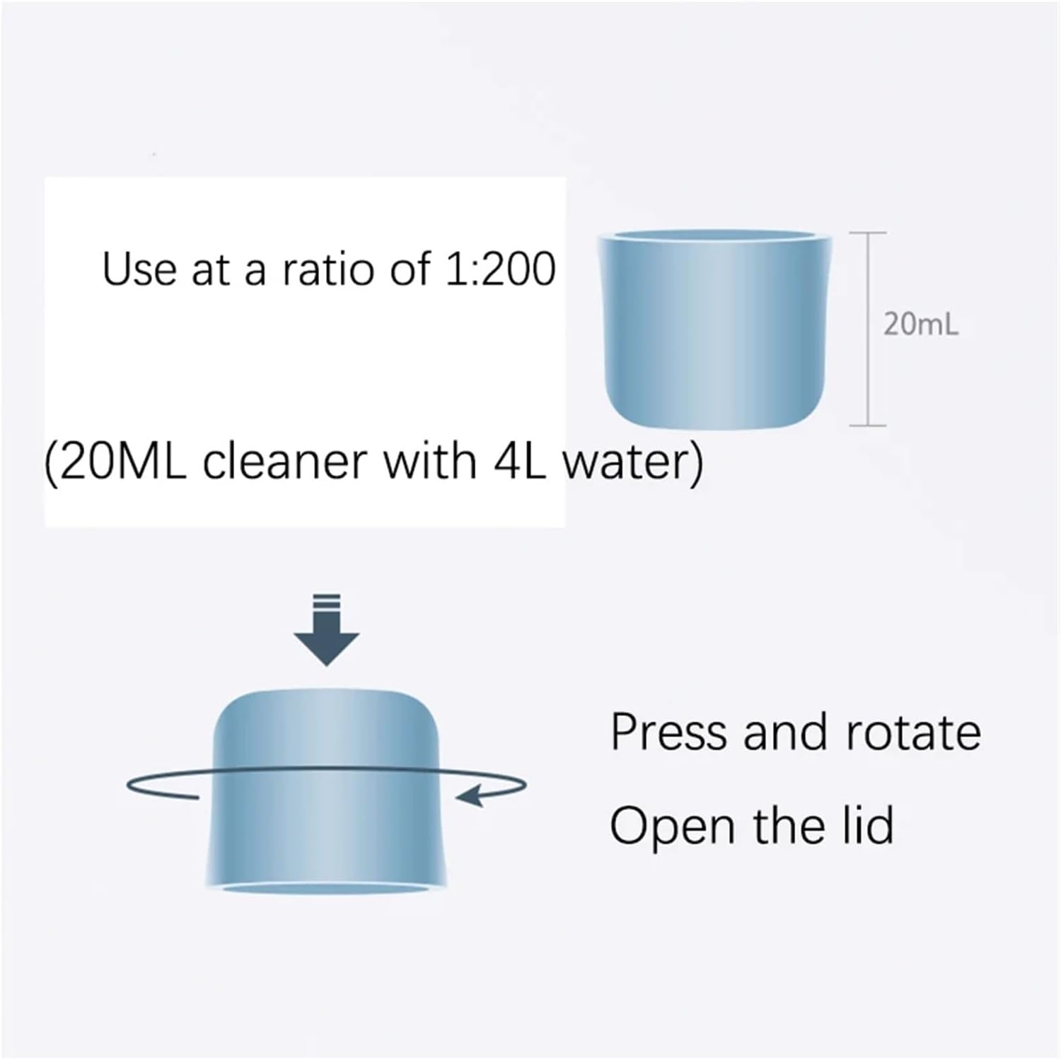 Floor Cleaning Solution 1L，Compatible for Roborock， S7 MaxV Ultra S7 Pro Ultra S7 S8 S8 Plus S8+ S8 Pro Ultra Parts Vacuum Cleaner