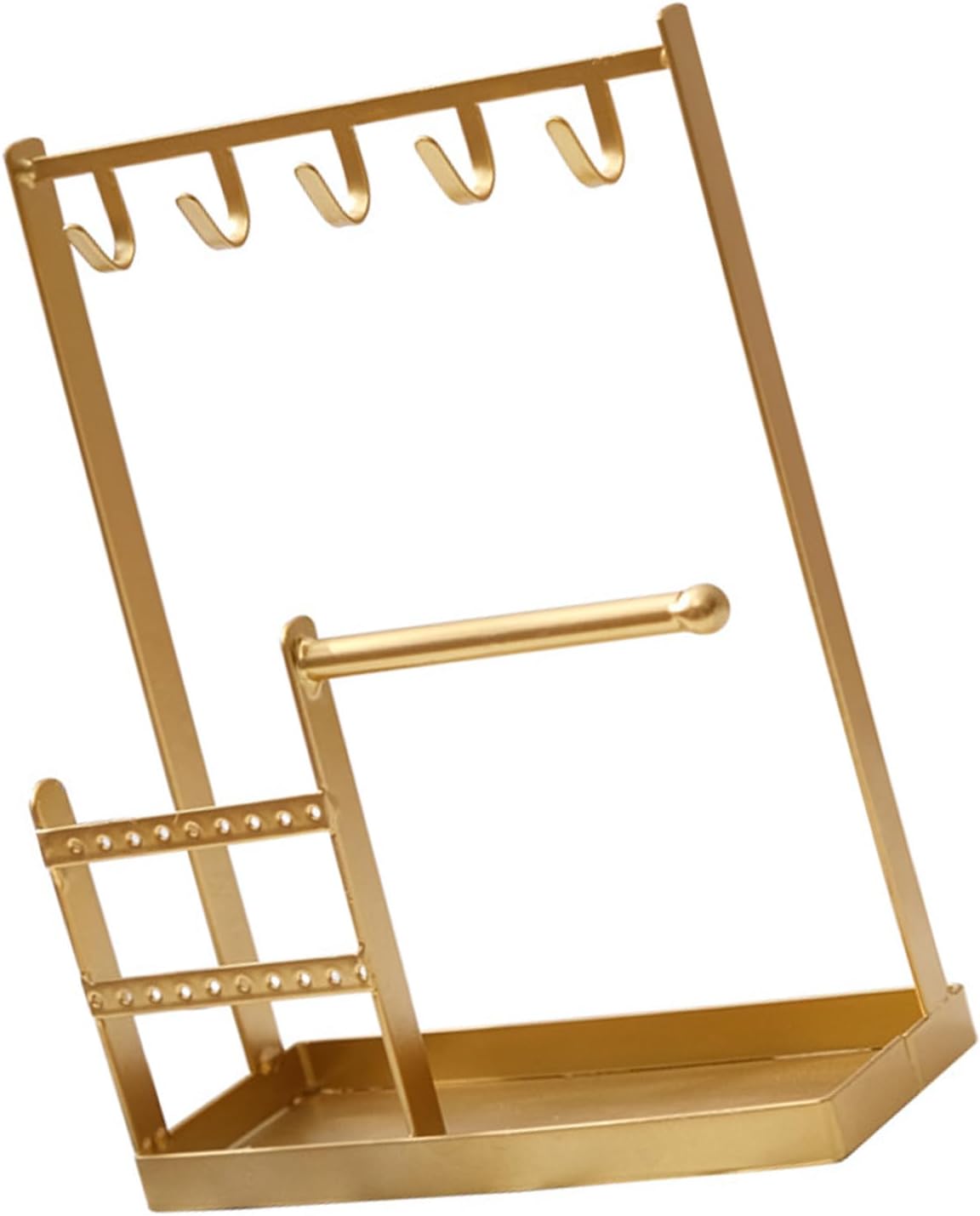 Sturdy and Earring Storage Holder with Easy Installation Ideal for Entryways Bedrooms or Vanity Tables Household Storage