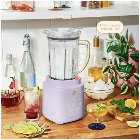 Beautiful PowerExact Blender System Touch Activated High Performance With On The Go 20 oz Cup (Lavender)