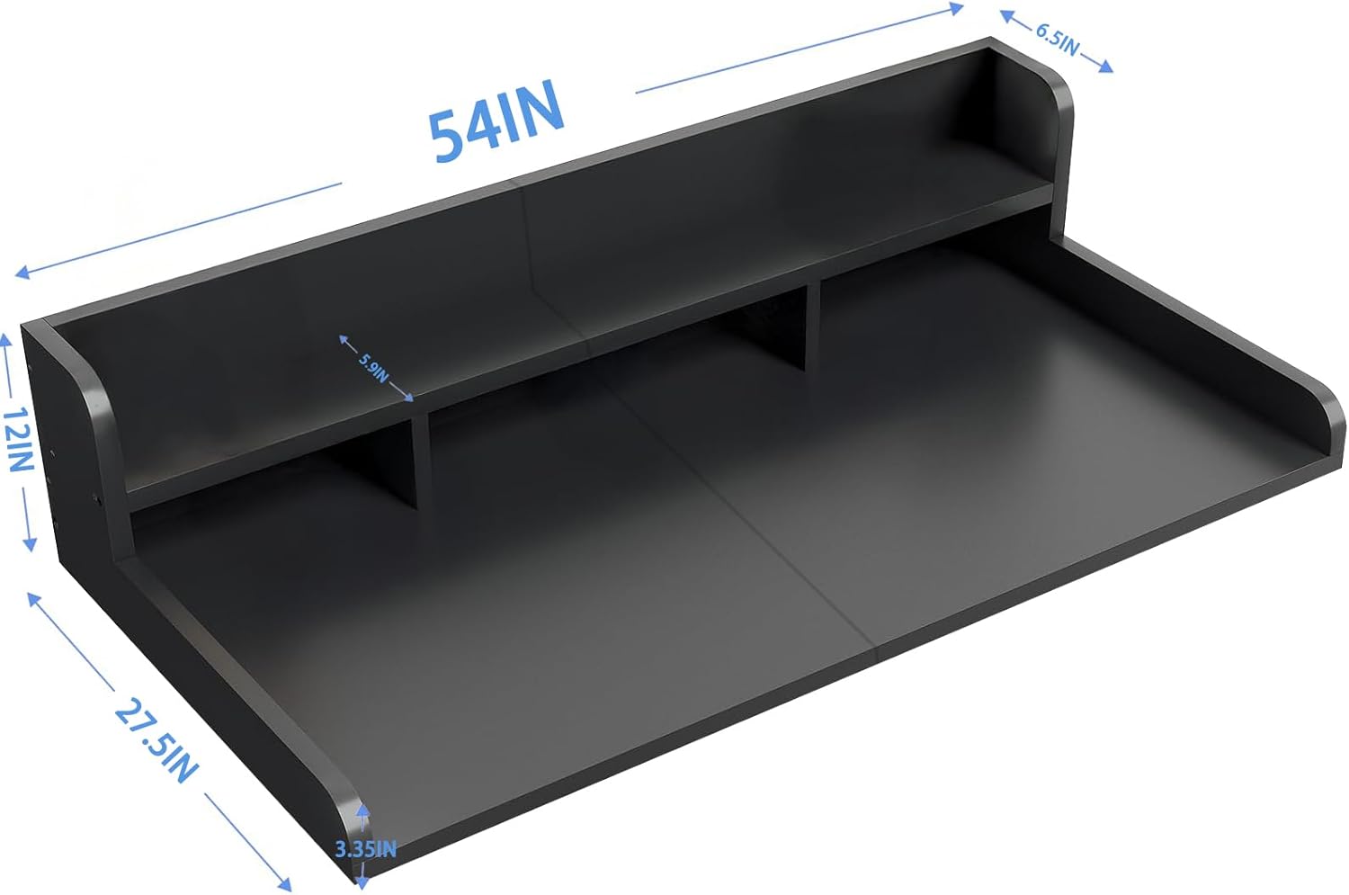 Washer Dryer Countertop with Shelf, 54