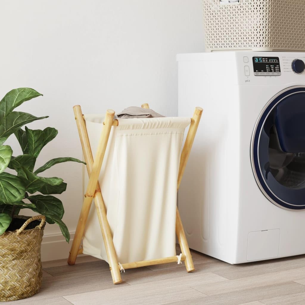 Bamboo Laundry Hamper 16.3