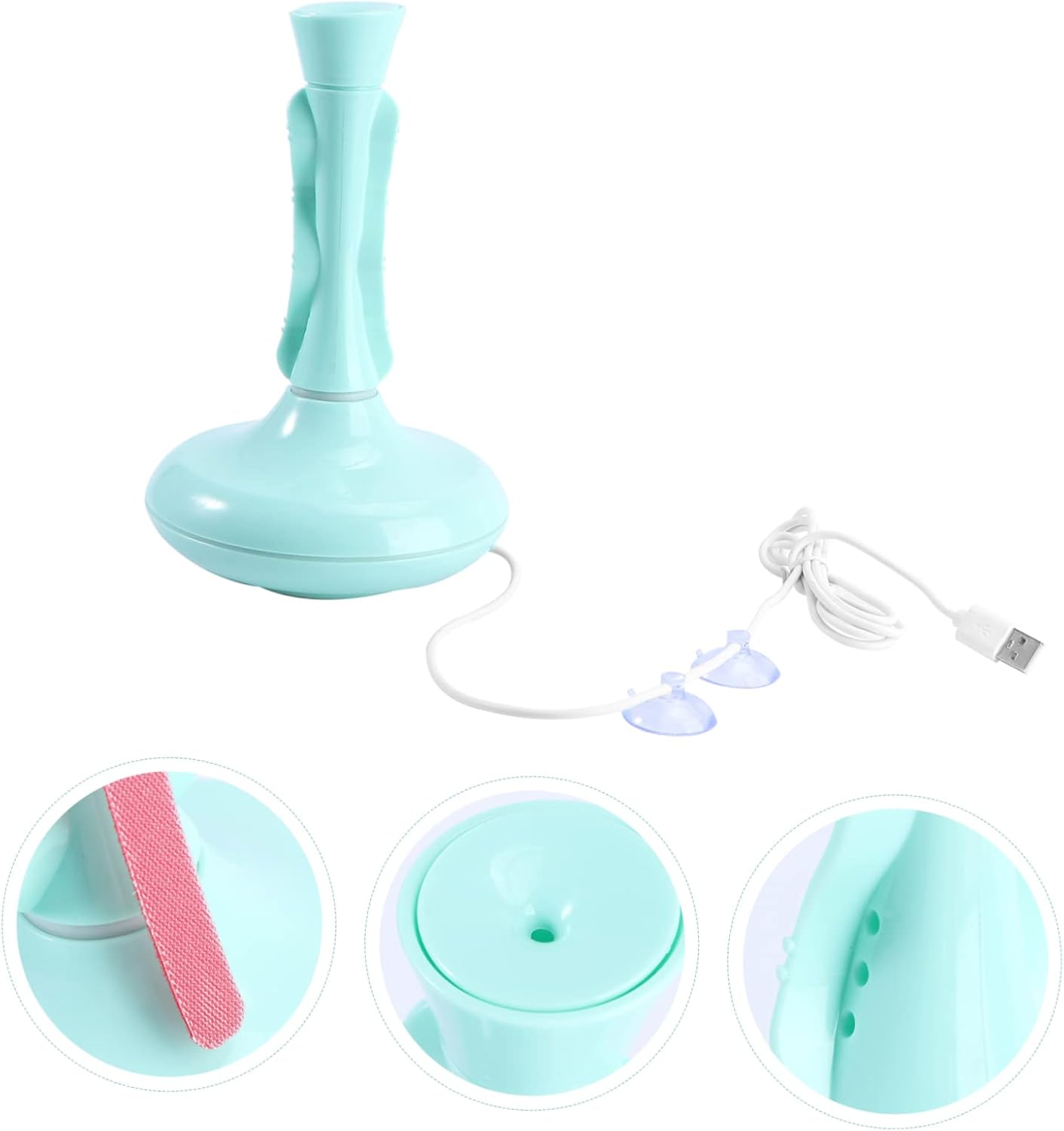 Hemoton 1pc Portable Clothes Washer Usb Powered Laundry Machine for Travel and Camping Compact Design for Underwear Clothes and Socks Low Noise Deep Cleaning