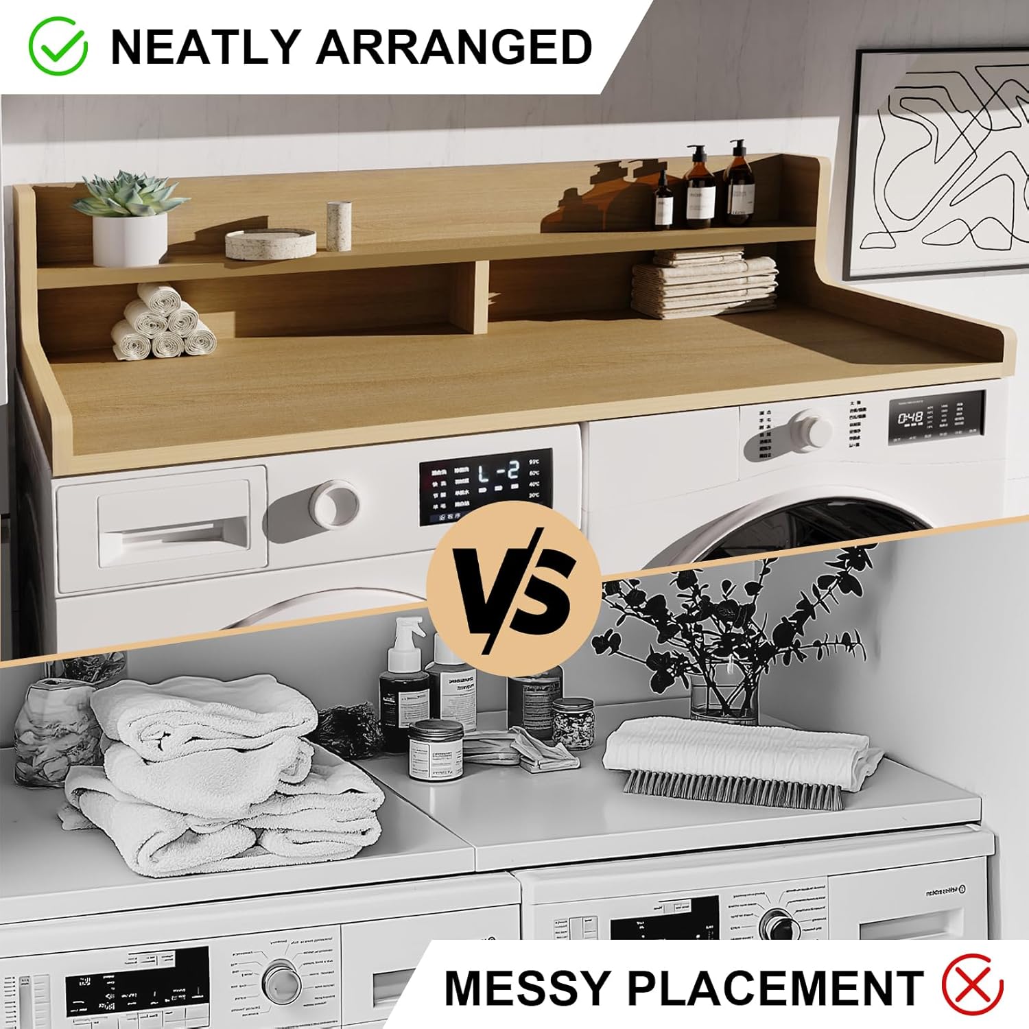 Washer Dryer Countertop, 54