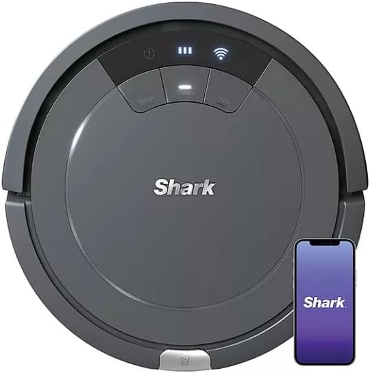 Shark ION Robotic Vacuum Tri-Brush System compatible with Alexa Battery life: 1.5 hrs. - RV772 (Renewed)