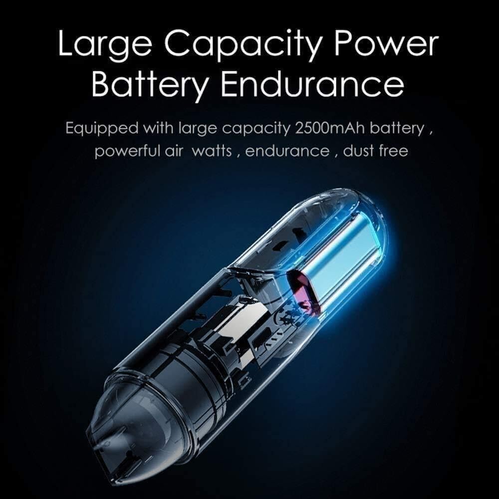 Handheld Vacuum Cordless, Handheld Vacuum Cordless 5 Kpa Hand Held Vacuum Cleaner Multifunctional Vacuum Cleaner for Home/Office/Car Dust Pet Hair Cleaning Rechargeable Gray