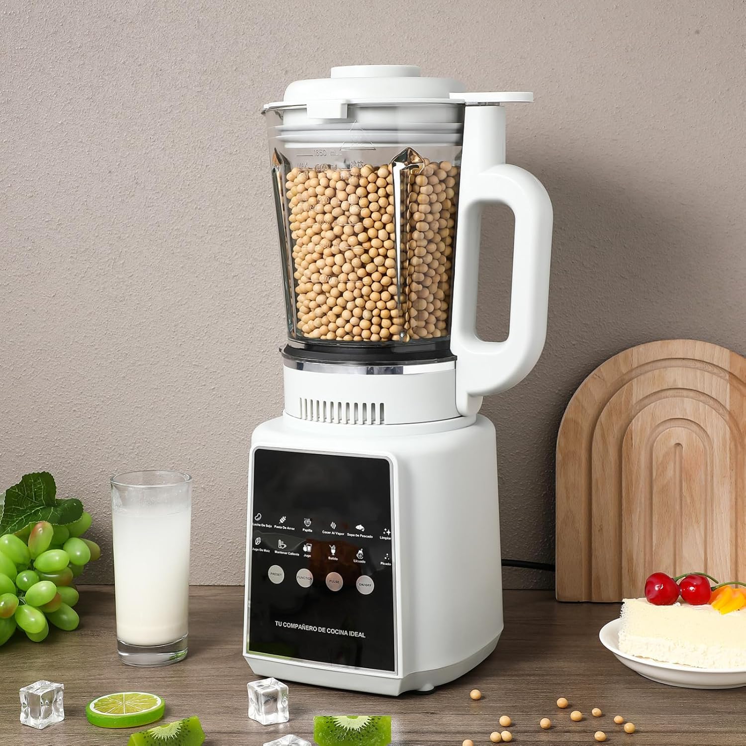 1.75L High Speed Smoothies Blender with US Plug Multifunctional Electric Juicer for Fruits and Ice Countertop Food Processor for Shakes and Drinks