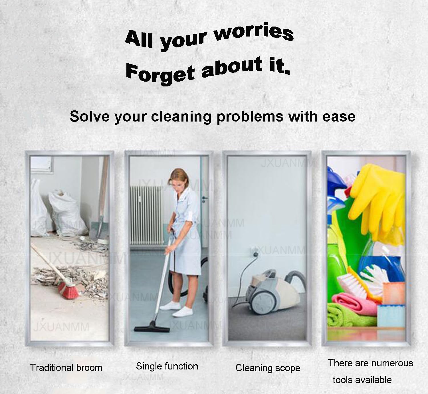 Commercial Carpet Extractor Cleaning Machine,Carpet Deep Cleaner,Cleaning Machine, 360° swiveling wheels, Use for Sofas Curtains Floor Home