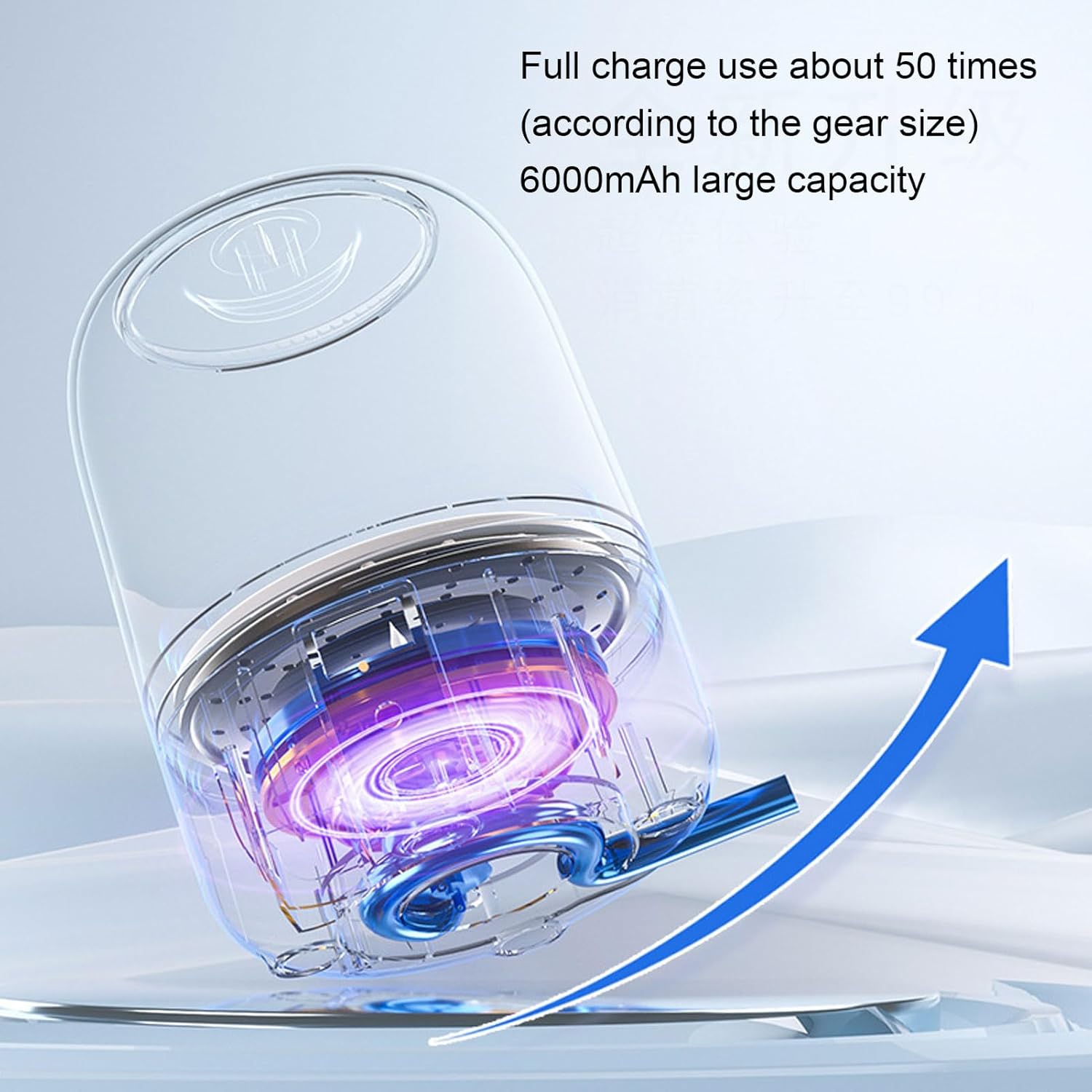 Diydeg Underwear Washing Machine, Portable Rechargeable Mini Washing Machine, Deep Cleans, 2.5L Capacity Cordless Small Washer for Home, Apartment, Camping, Travel (Black)