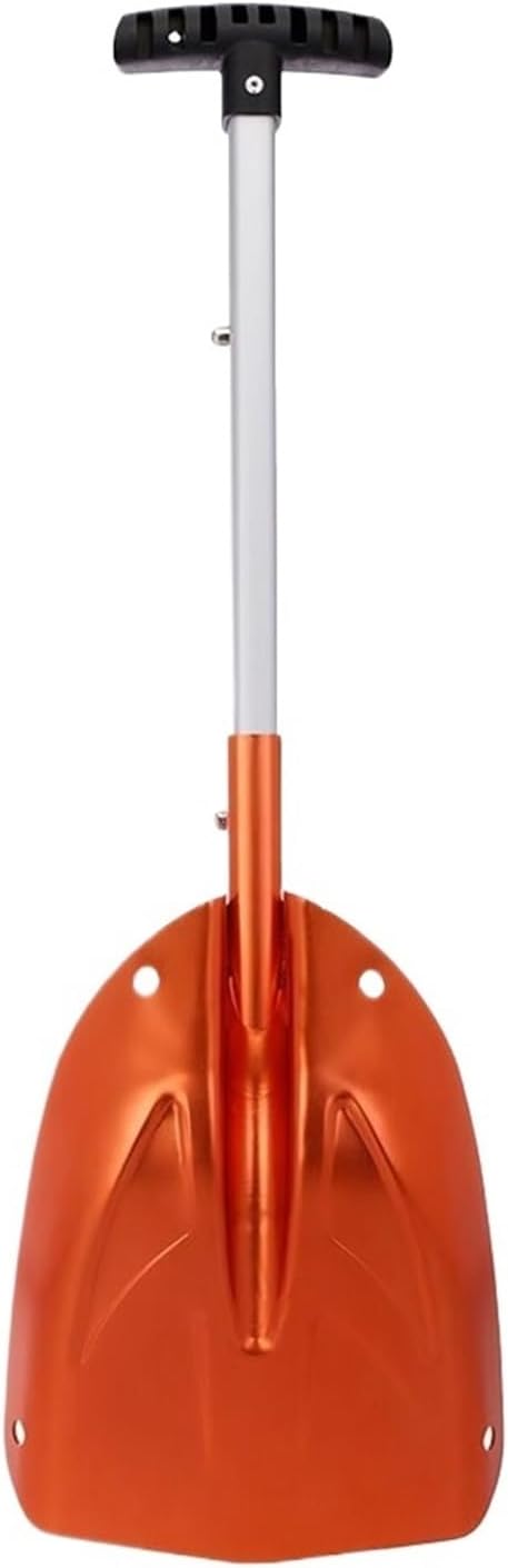 Detachable Telescopic Winter Snow Ice Shovel Portable Aluminium Alloy Collapsible Snow Shovel Outdoor Courtyard Cleaning Tool