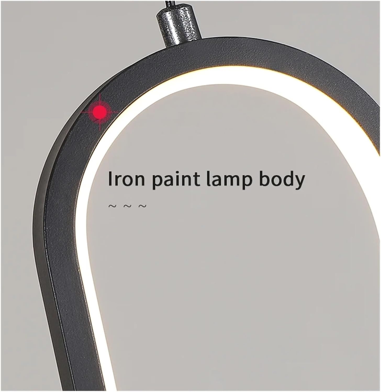 Modern Suspension LED Ring Pendant Lights Bedside Lamp Compatible with Bedroom Living Room Kitchen Fixture Home Decoration Accessories Art,Household