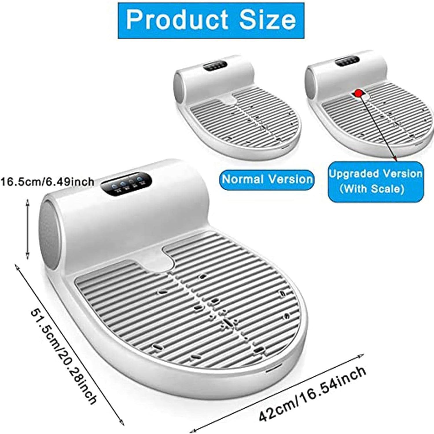Bathroom Full Body Dryer, Body Dryer Negative Ion Full Body Dryer with 2 Gears Adjustment, Quick Air Drying, Heating and Cooling, Gravitys Sensing,Upgradedversion(Withscale