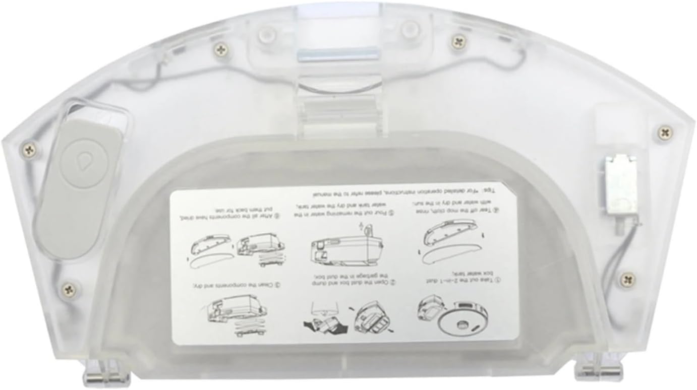 X09A 3X 2 in 1 Water Tank Dust Box，Compatible for Ultenic，T10/PROSONEC M8PRO Robot，Vacuum Cleaner Accessories Parts