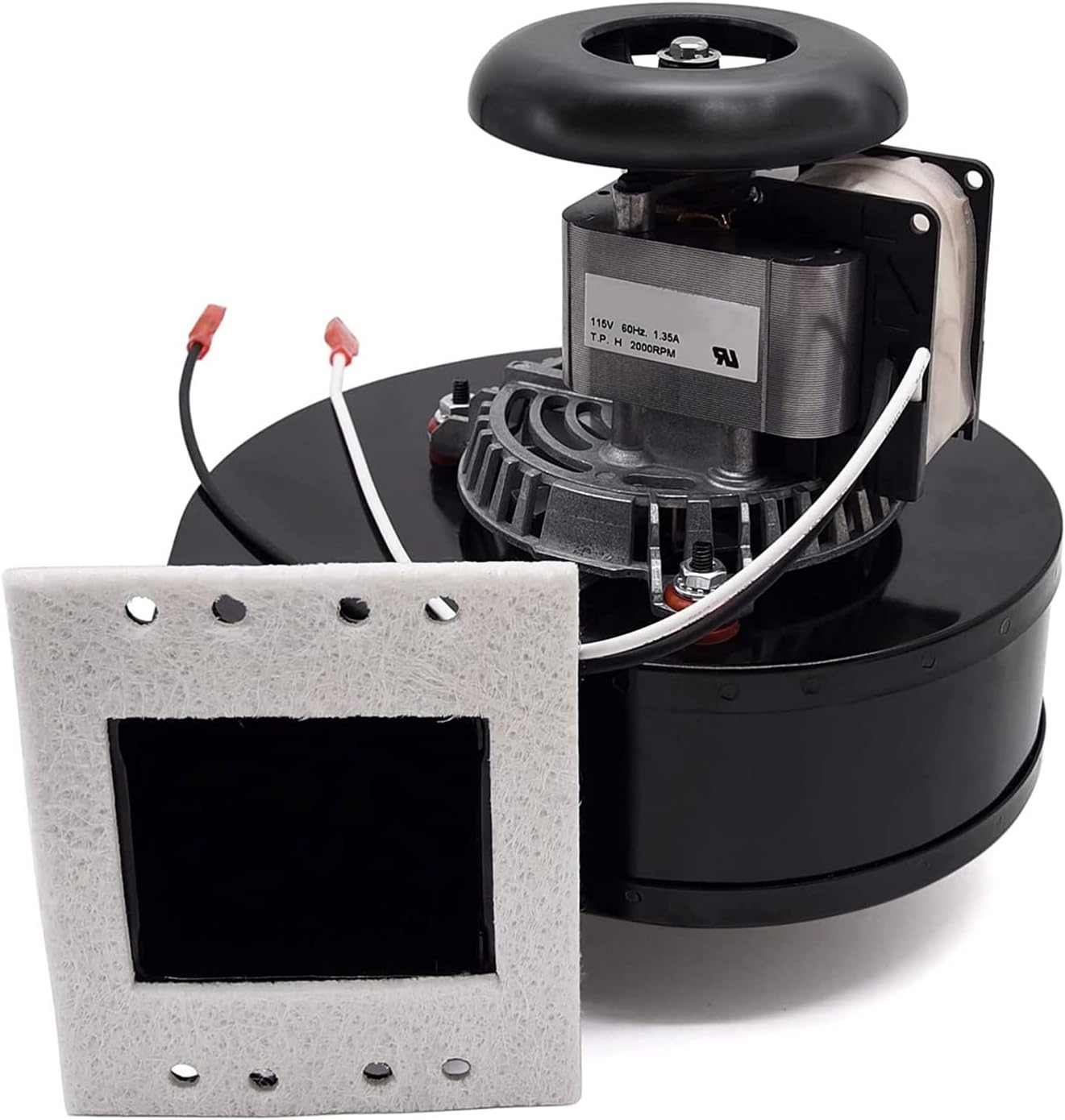 Adviace 80472 80472A Distribution Convection Blower for US Stove 6041 & 6039 & 5500 & 5500M, King 5502M & KP130 & 5500M & 5500, American Harvest 6039 6041, USSC 6039 6041, Ashley AP5660L Pellet Stoves