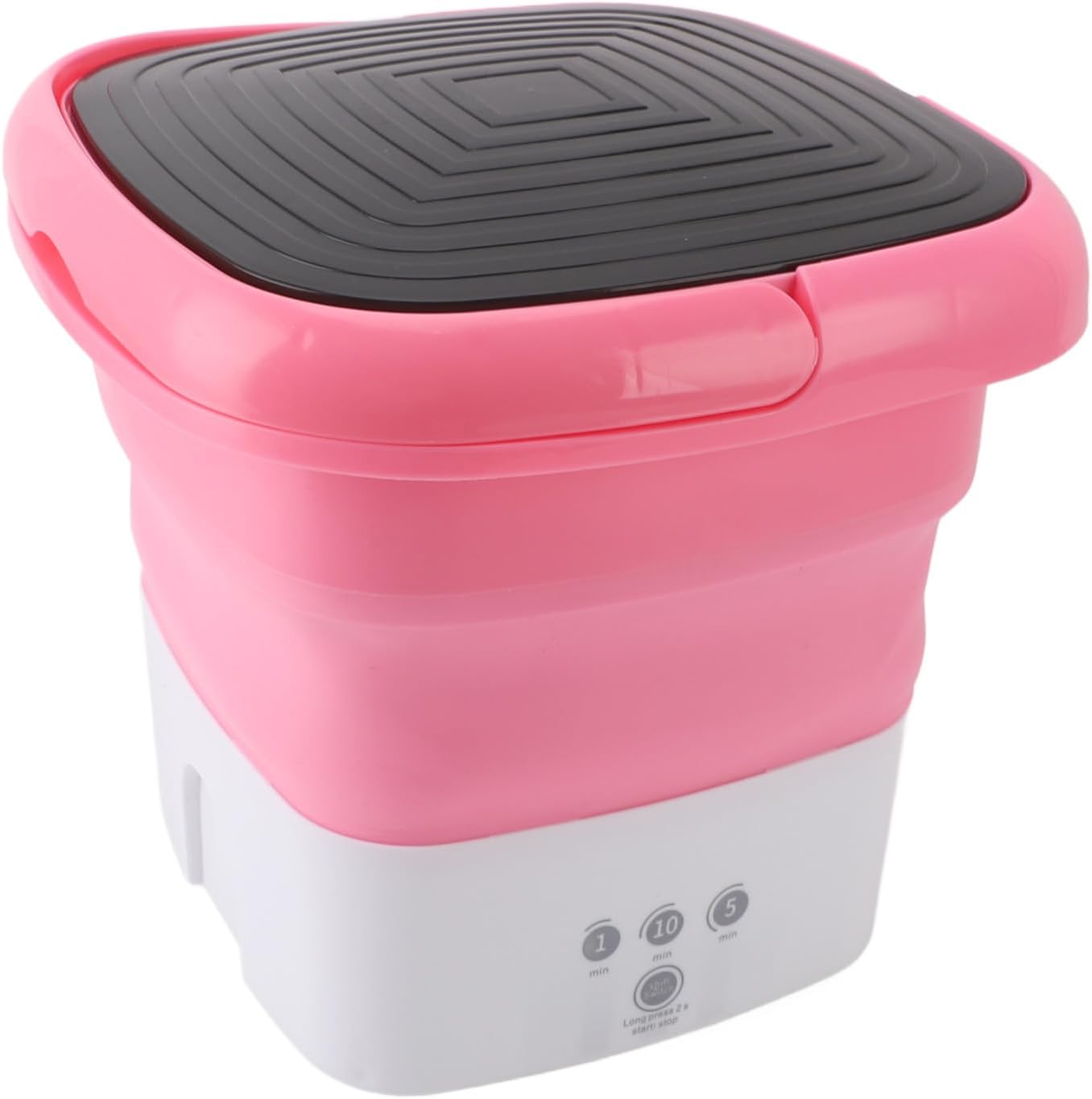 Portable Washing Machine Multifunctional Foldable Washer 9L Capacity, Suitable for Apartment, Dormitory RV Traveling, Convenient Laundry Option (US Plug)