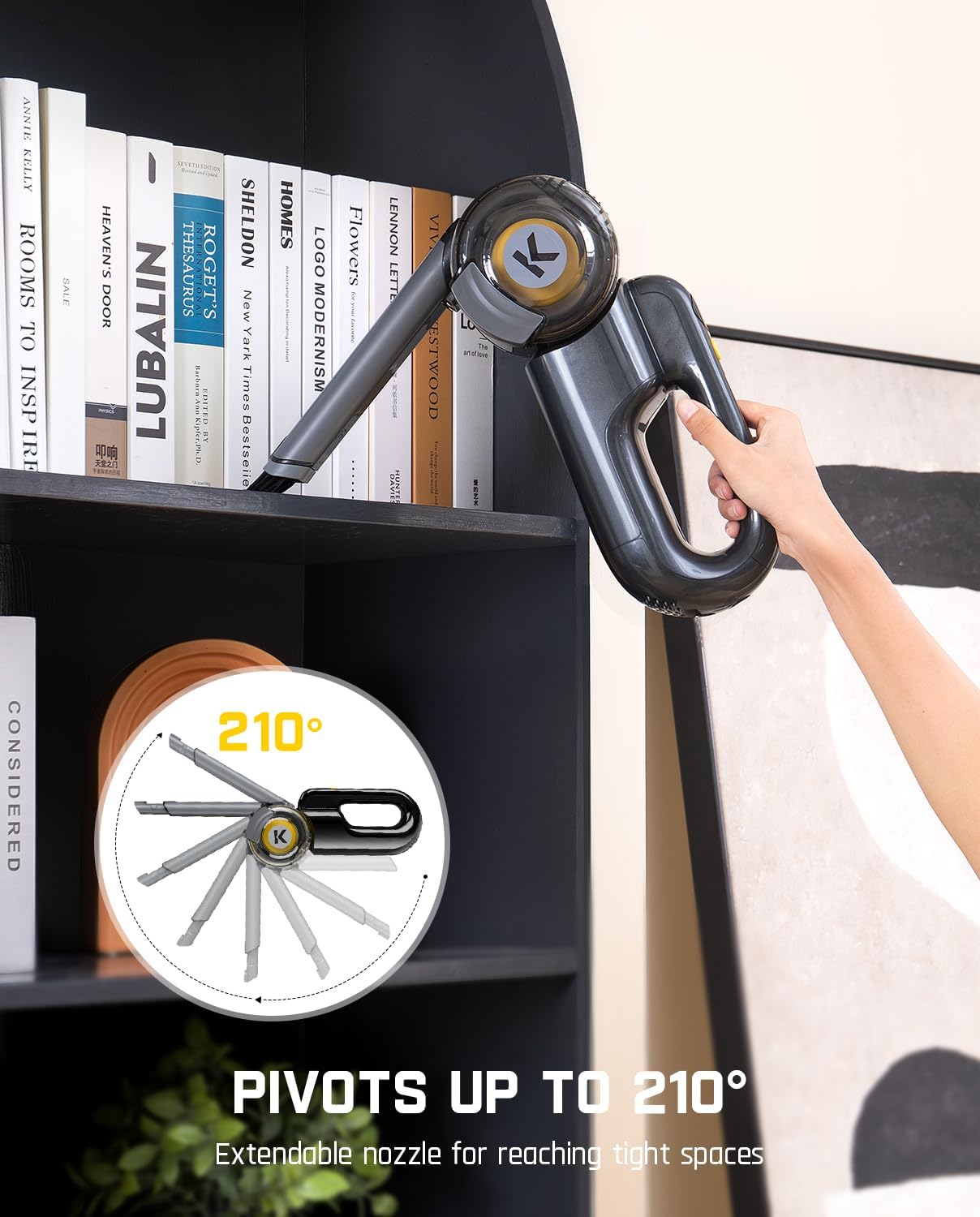 Fanttik Fold V10 Ultra Deluxe Handheld Vacuum Cordless G9 Handy Cordless Electric Spin Scrubber