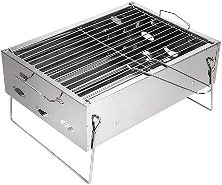 Grills BBQ Grill Personal DIY Barbecue Shelf Outdoor Camping Barbecue Grill Charbroiler 2-4 Person Use Smaller