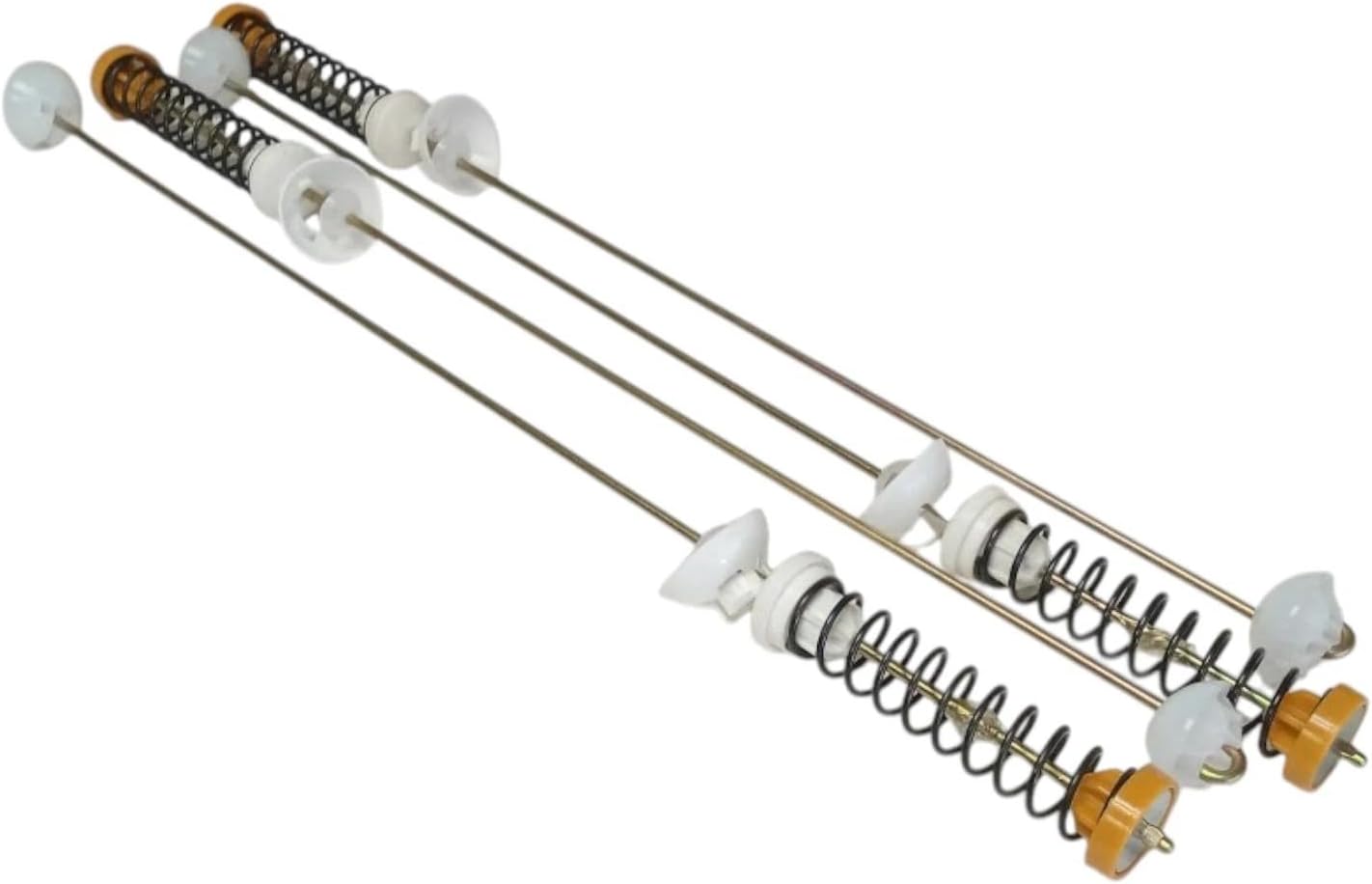 W10780044 Clothes Washing Machine Suspension Rod Set of 4 for Whirlpool Replacement numbers AP5970744 W10555289 W10555290 W10645657 W10748954 W11025360 W11131256 W11226774