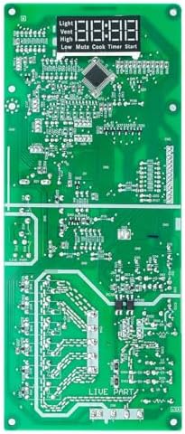 WB27X29801 Microwave Main Control Board Fits for GE Microwaves JNM3163RJ5SS JVM3162RJ5SS, Replaces WB27X38153 4586374 AP6327864 PS12299300 Microwaves Parts