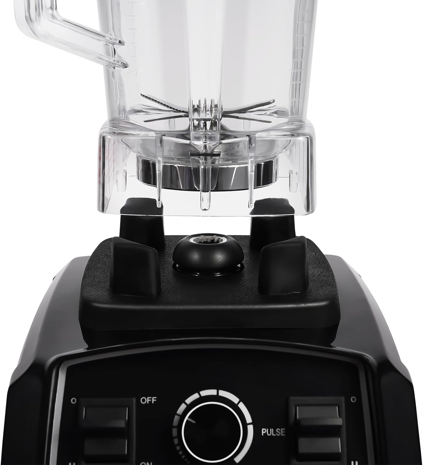 Professional Countertop Blender 2L, 2200W High Speed Smoothie Blender Mixer for Shakes and Smoothies, Home and Commercial Blender Smoothie Maker for Smoothies, Juices, Milkshakes, Ice Cream (Black)