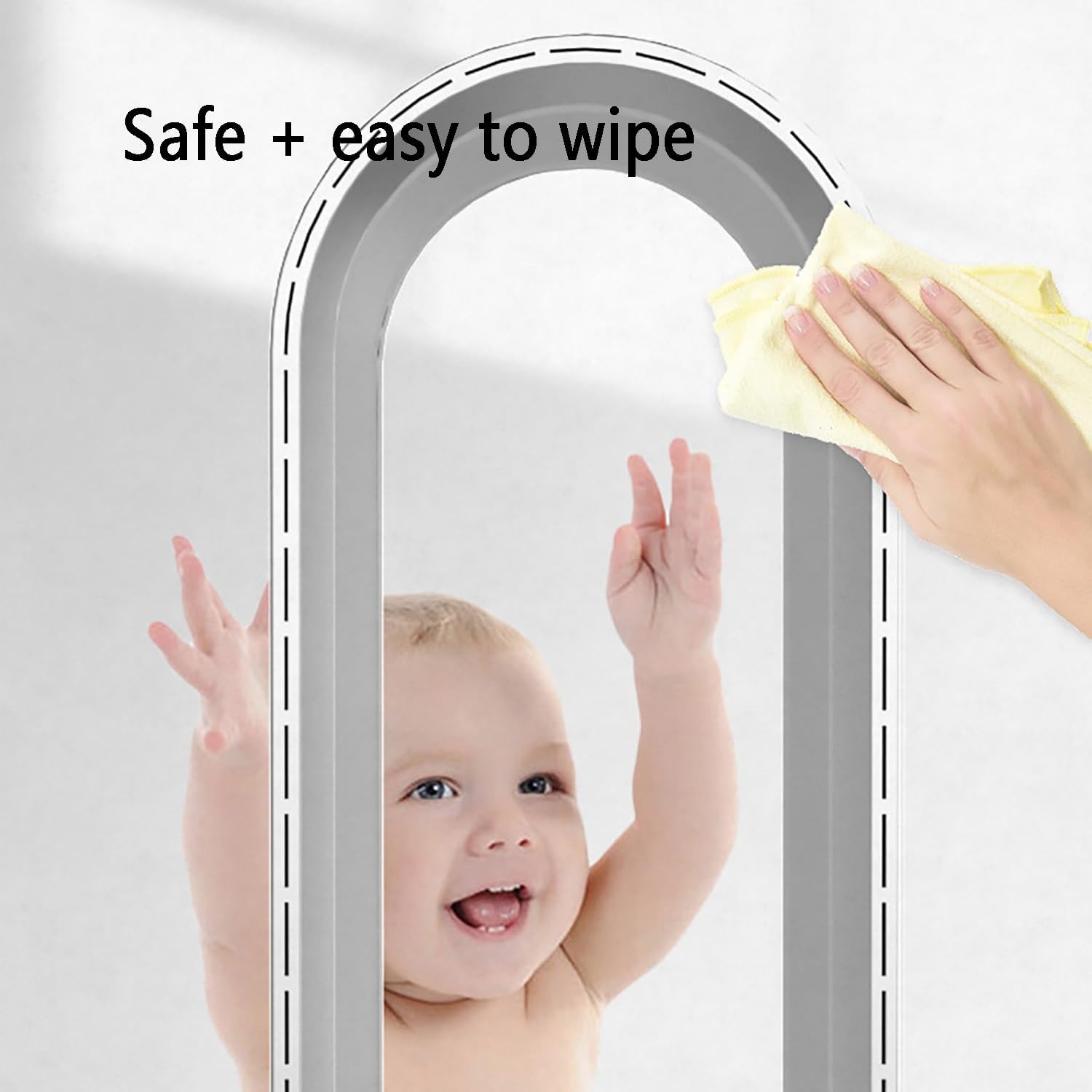 Tower Fans for Bedroom, Bladeless Fan, oscillating Pedestal Fan,Office Air Circulation Fan，with Remote Control and Timer Function, no Fan Blade, Safe to use;(Gold)