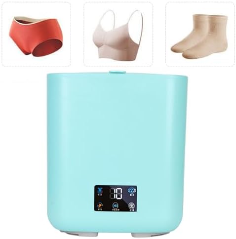 Portable Mini Washing Machine with Spin Dryer, 7L Compact Automatic Washer for Apartments, Dorms, RVs, Baby Clothes, Underwear, Socks